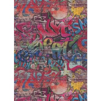   Erismann MIX Collection/Bestseller 05530-10 Grafikus szines graffiti mintás tapéta