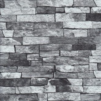   Erismann MIX Collection/Bestseller 05546-30 Natur kőmintázat szürkésfehér szürke árnyalatok fekete tapéta