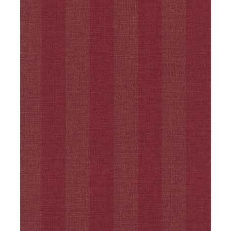 Rasch Textil Da Capo 085609 klasszikus csíkos textil kárminpiros tapéta