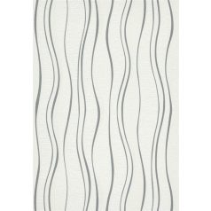   Erismann MIX Collection/Bestseller 09932-60 Grafikus hullámminta fehér ezüstszürke tapéta