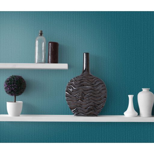 Erismann Fashion for Walls 3, 10004-19 Strukturált egyszínű türkiz csillogó hatás tapéta