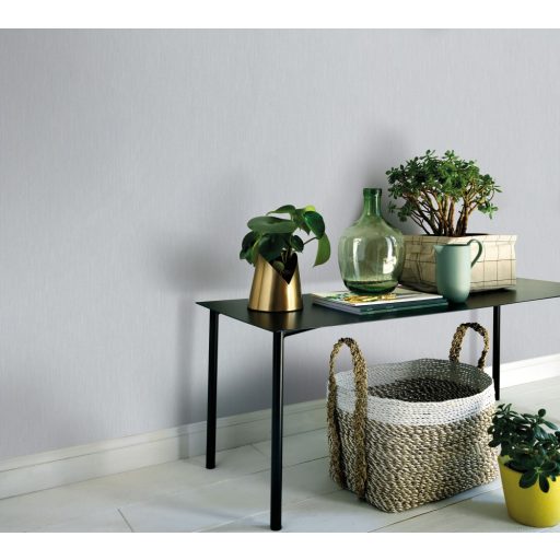 Erismann Fashion for Walls 10004-31 Strukturált egyszínű halvány ezüstszürke csillogó hatás tapéta