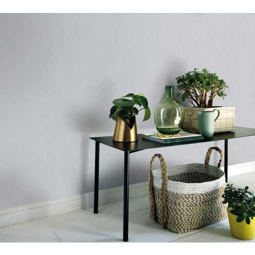 Erismann Fashion for Walls 10004-31 Strukturált egyszínű halvány ezüstszürke csillogó hatás tapéta