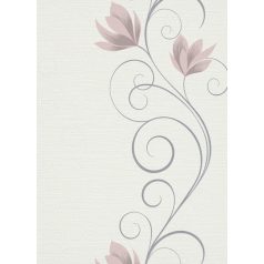   Erismann MIX Collection/Bestseller 10009-05 Virágos díszítőminta panelszerű mintakialakítás fehér rózsaszín ezüst tapéta