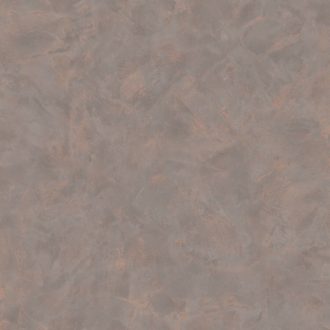   Valósághű megjelenésű nyers patinás vakolat/beton minta barna és rézszín tónus fémes hatás tapéta