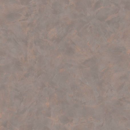 Valósághű megjelenésű nyers patinás vakolat/beton minta barna és rézszín tónus fémes hatás tapéta