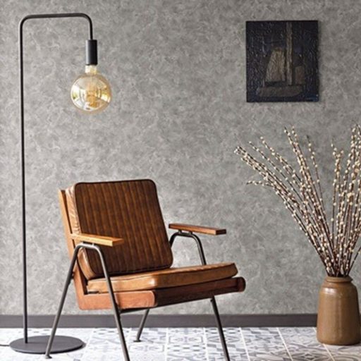 Valósághű megjelenésű nyers patinás vakolat/beton minta agyagszürke tónus tapéta