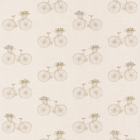 Sunny Day 100241017 DAISY  Romantikus régimódi kerékpárok bézs barna árnyalatok tapéta