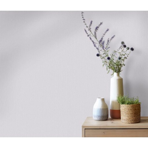 Erismann Fashion for Walls 3, 10028-31 Egyszínű enyhén hullámos vonalkázott struktúra világosszürke tapéta