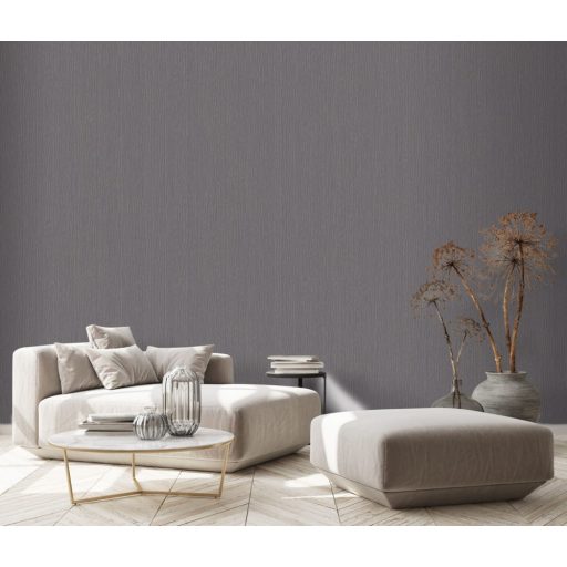 Erismann Fashion for Walls 3, 10028-45 Egyszínű enyhén hullámos vonalkázott struktúra szürkéslila tapéta