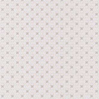 CAROLINE Geometrikus rácsos minta virágmotívummal krém bézs barna tapéta