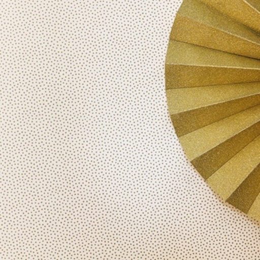 Natur strukturált pontok(szemcsék) fehér arany tapéta