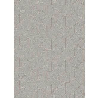   Erismann Carat 10062-02 Grafikus design szürke bézs fénylő mintafelület tapéta
