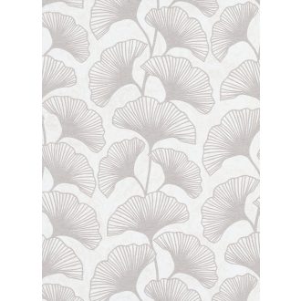   Erismann Carat 10064-14 Natur gingko levelek krém szürkésbézs csilámló mintafelület tapéta