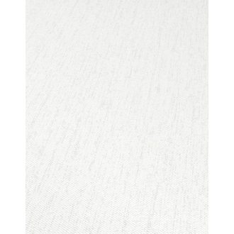   Egyszínű strukturált minta finom ezüst szálakkal fehér/törtfehér és ezüst tónus finom fémes hatás tapéta