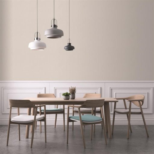 Egyszínű strukturált minta finom szálakkal szürkésfehér/krémszürke tónus tapéta