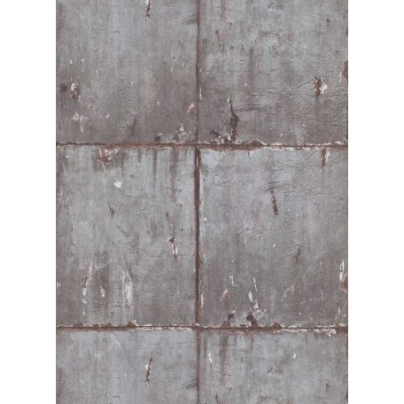 Erismann Instawalls 2, 10084-10 Ipari design fal betonlapokból szürke ezüst barna tapéta