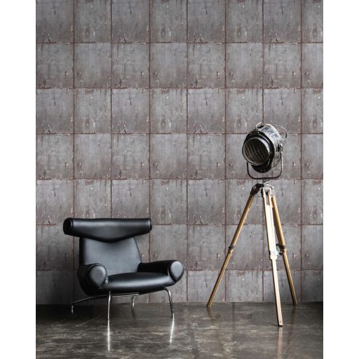 Erismann Instawalls 2, 10084-10 Ipari design fal betonlapokból szürke ezüst barna tapéta