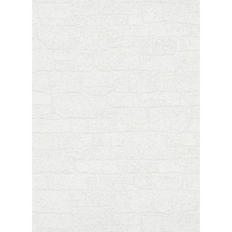 Erismann MIX Collection/Imitations 2 10091-01 Natur tégla/kőminta fehér törtfehér csillogó mintarészletek tapéta