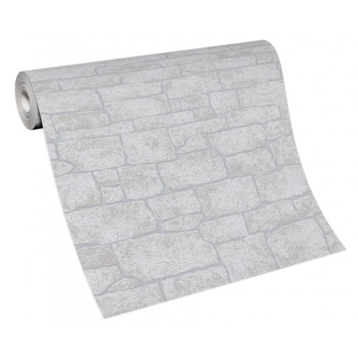 Erismann MIX Collection/Imitations 2 10091-10 Natur tégla/kőminta szürke árnyalatok csillogó mintarészletek tapéta