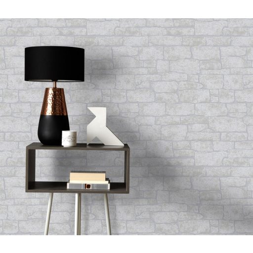 Erismann MIX Collection/Imitations 2 10091-10 Natur tégla/kőminta szürke árnyalatok csillogó mintarészletek tapéta
