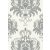 Erismann Spotlight 10102-10 Klasszikus fenséges barokk díszítőminta fehér szürke ezüst tapéta