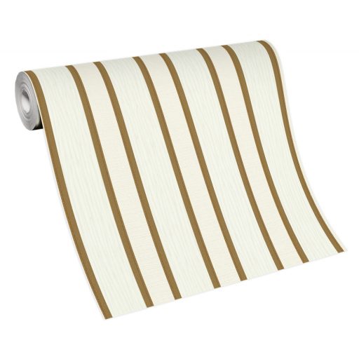 Erismann Spotlight 10103-30 Klasszikus csíkos díszítőminta krém bézsarany arany tapéta
