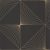 Caselio Moonlight 101052099 Geometrikus négyzetek-háromszögek vonalkázással fekete arany tapéta