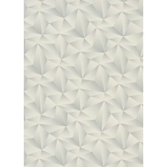   Erismann Spotlight 10106-31 Geometrikus Grafikus Expresszív háromszögek mintája 3D krémszürke szürke ezüst tapéta