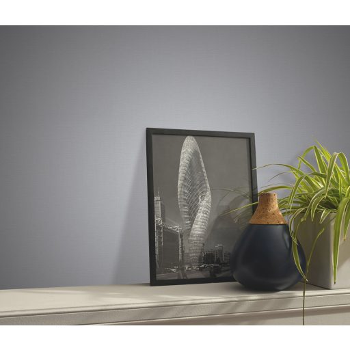 Erismann Spotlight 10108-10 Natur Egyszínű strukturált vakolatminta világosszürke ezüst tapéta