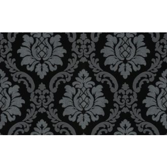   Erismann MIX Collection/Bestseller 10112-15 Klasszikus barokk díszítőminta fekete szürke ezüst csillogó mintarészletek tapéta