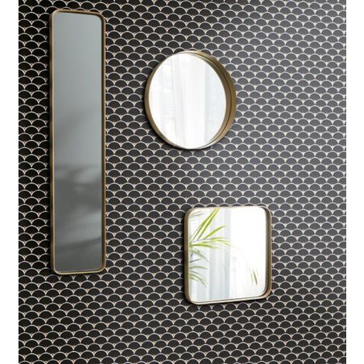 Moonlight 101139025 Geometrikus mintakialakítás fekete fehér fémes csillogó arany