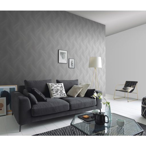 Erismann Fashion for Walls 2 by GMK 10146-43 Design Örvénylő hullámminta 3D világoskék ezüst fehérezüst fémes csillogó hatás tapéta