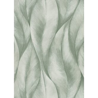   Erismann Fashion for Walls 2 by GMK 10148-07 Natur Design nagyformátumú stilizált levelek zöld fehér csillogó hatás tapéta