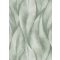Erismann Fashion for Walls 2 by GMK 10148-07 Natur Design nagyformátumú stilizált levelek zöld fehér csillogó hatás tapéta