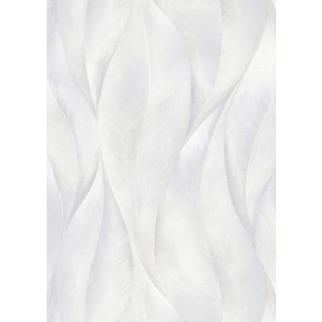 Erismann Fashion for Walls 2 by GMK 10148-31  Natur Design nagyformátumú stilizált levelek fehér halvány szürkéslila árnyalatok csillogó hatás tapéta