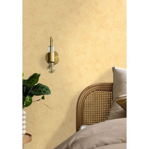 Betonhatású enyhén texturált minta gyönyörű effektek aurórasárga tónus tapéta