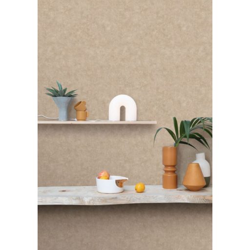 Betonhatású enyhén texturált minta gyönyörű effektek mokkaszín tónus tapéta