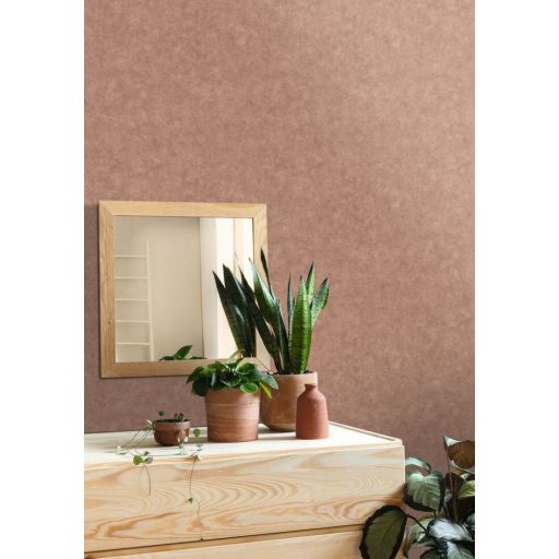 Betonhatású enyhén texturált minta gyönyörű effektek barna tónus tapéta