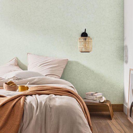 Betonhatású enyhén texturált minta gyönyörű effektek vízzöld tónus tapéta