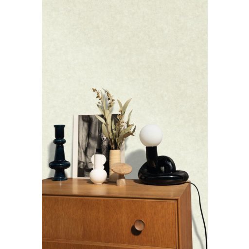 Betonhatású enyhén texturált minta gyönyörű effektek világos mandulazöld tónus tapéta