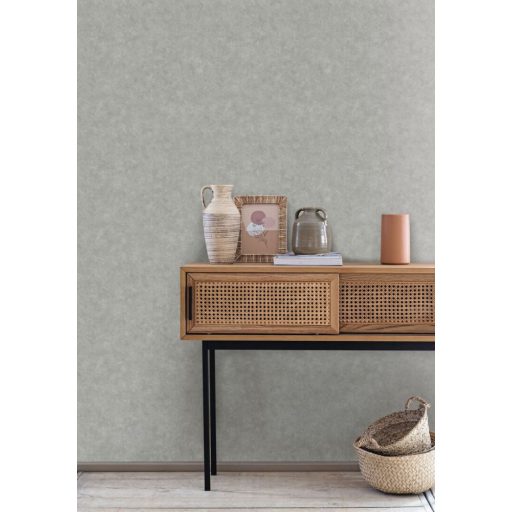 Betonhatású enyhén texturált minta gyönyörű effektek szürke/zománcszürke tónus tapéta