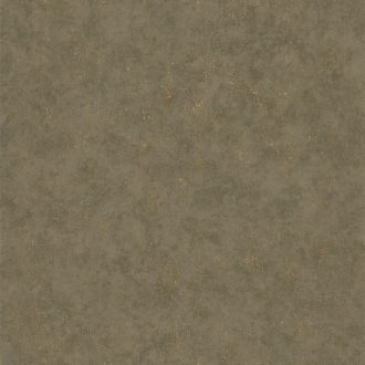   Betonhatású enyhén texturált minta fémes irizáló elemekkel khakizöld és arany tónus tapéta