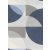 Erismann ELLE Decoration 10150-08 Geometrikus Grafikus nagyformátumú körminta fehér kék szürke barna tapéta