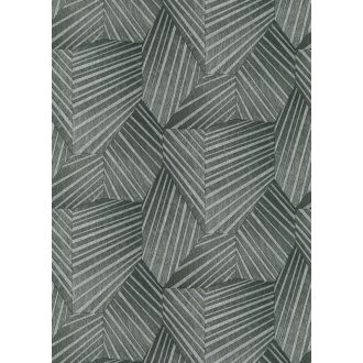   Erismann ELLE Decoration 10152-47 Geometrikus grafikus 3D minta szürke antracit ezüst csillogó mintarészletek tapéta