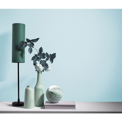 Erismann ELLE Decoration 10171-18 Egyszínű strukturált halvány türkiz/világoskék csillogó hatás tapéta