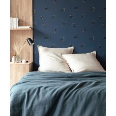   Caselio The Place to Be(d) 101756120 SWIM & CHILL Natur fátyolhalak petrolkék sötétkék arany tapéta