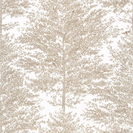 Caselio La Foret/The Place to Be(d) 101801024 COSY NEST Natur fák mintázata - hangulatos fészek fehér arany tapéta