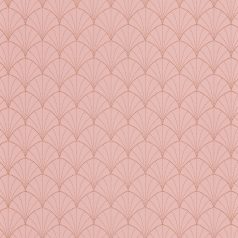   Caselio The Place to Be(d) 101824020  STARDUST Art-deco retro "csillagpor" barack/ó-rózsaszín/lazacszín rézszín tapéta