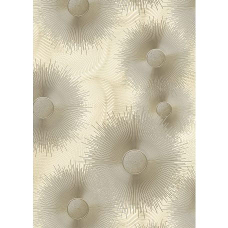 Erismann ELLE Decoration 2, 10191-02 Grafikus lélegzetelállító dekoratív design bézs arany fényes mintafelület tapéta